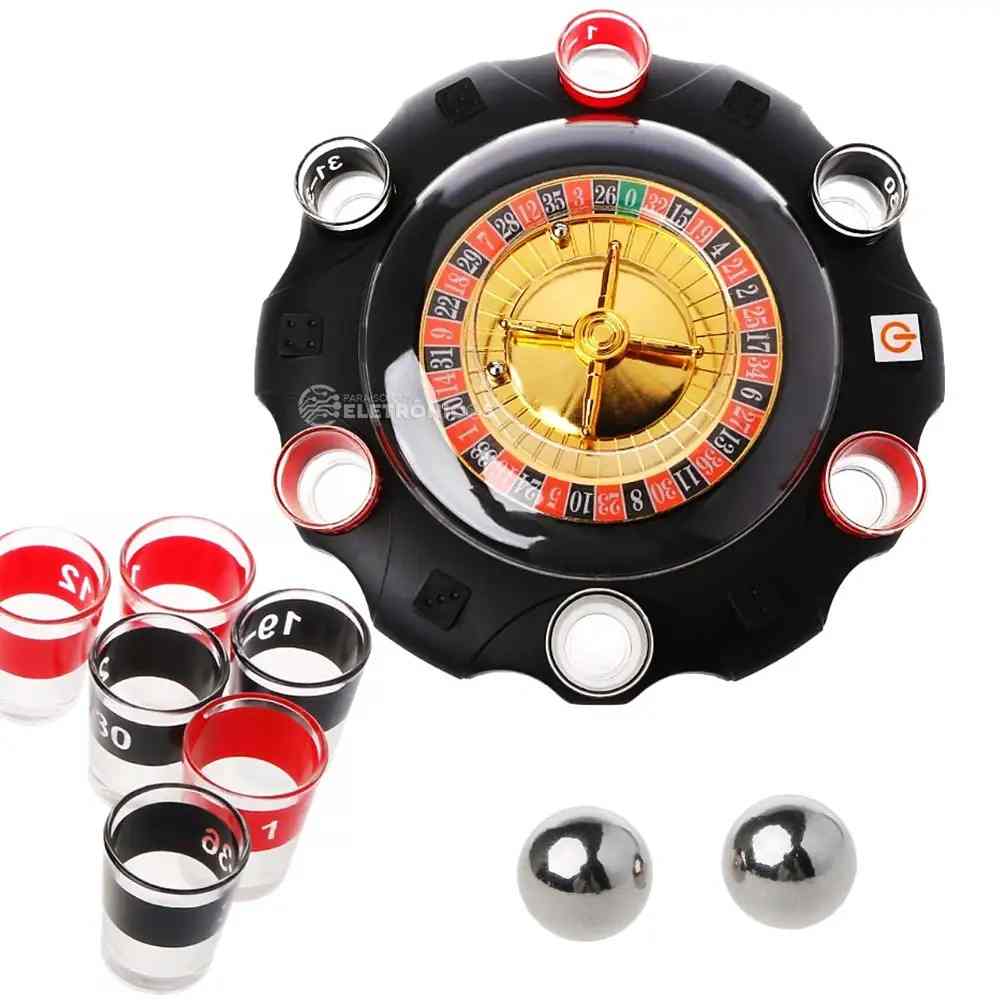 JOGO ROLETA C/6 COPOS